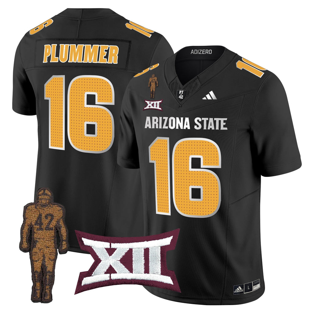 Men's Arizona State Sun Devils 2024 Pat Tillman Honoring Patch Vapor Limited Jersey V2 - All Stitched