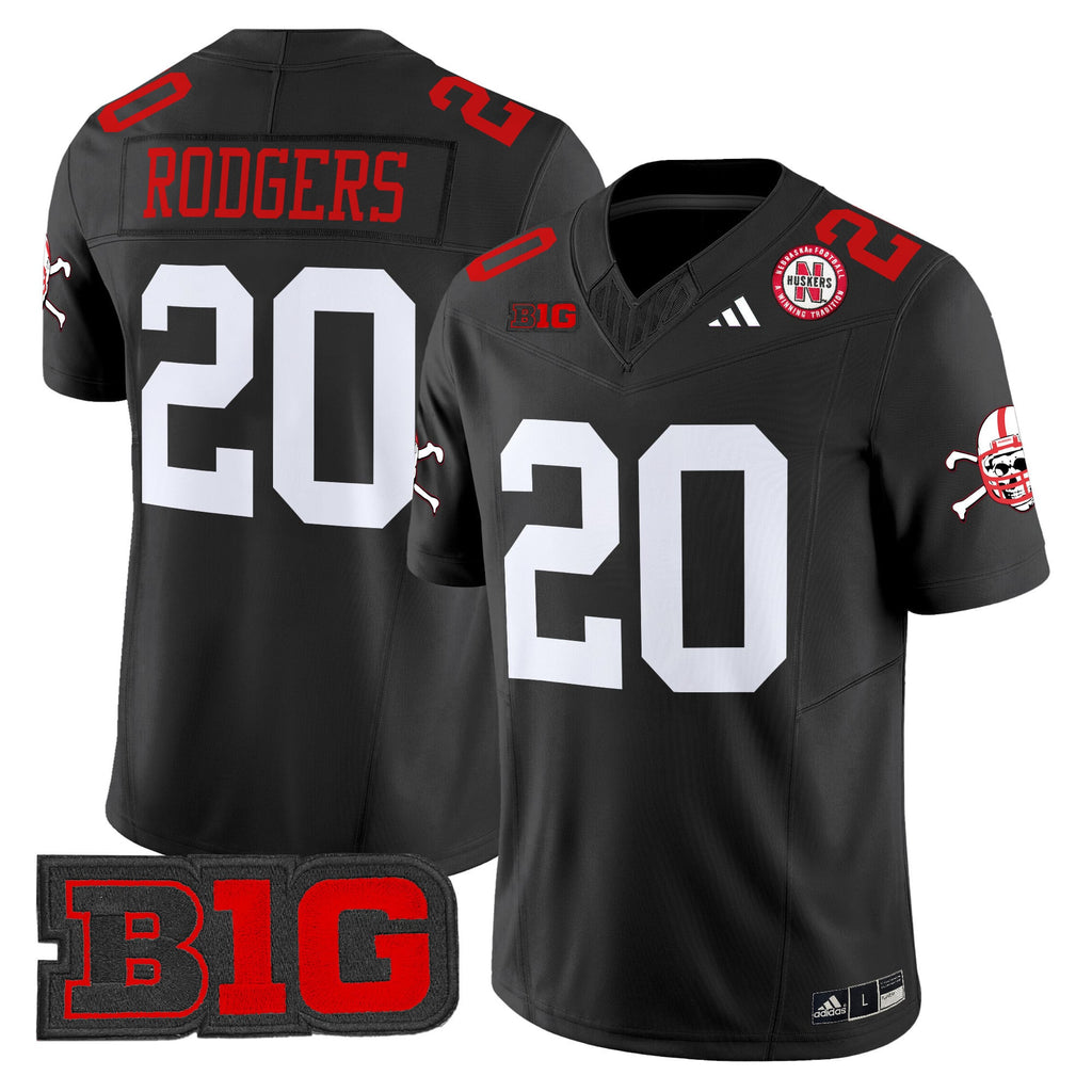 Men's Nebraska Cornhuskers 2024 Vapor Limited Jersey V2 - All Stitched