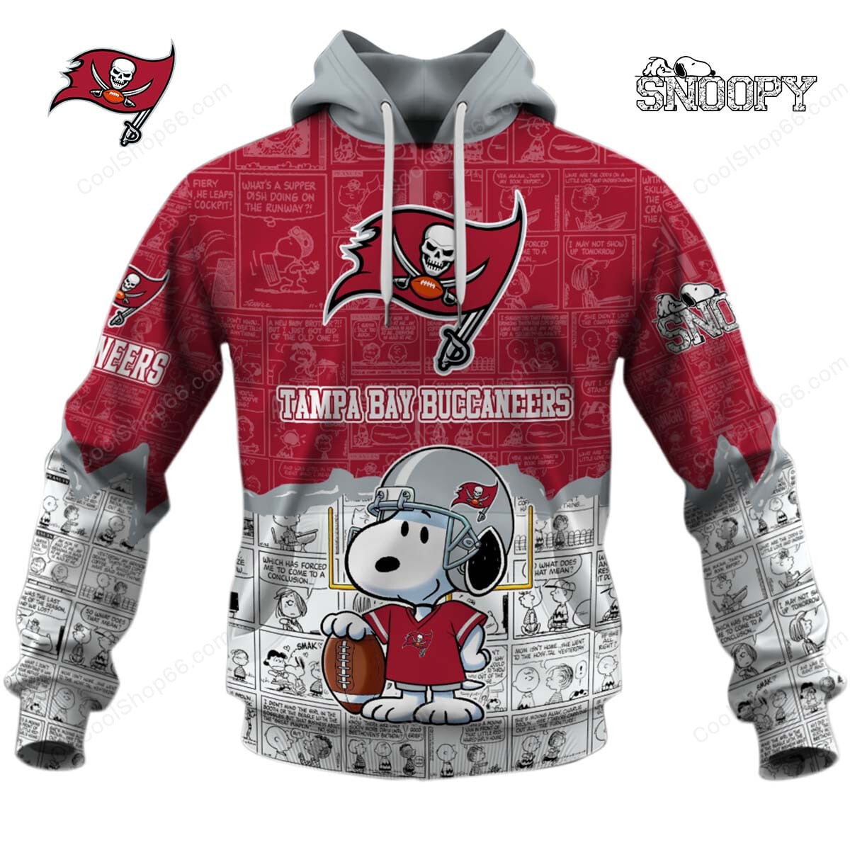 Tampa Bay Buccaneers Snoopy Design
