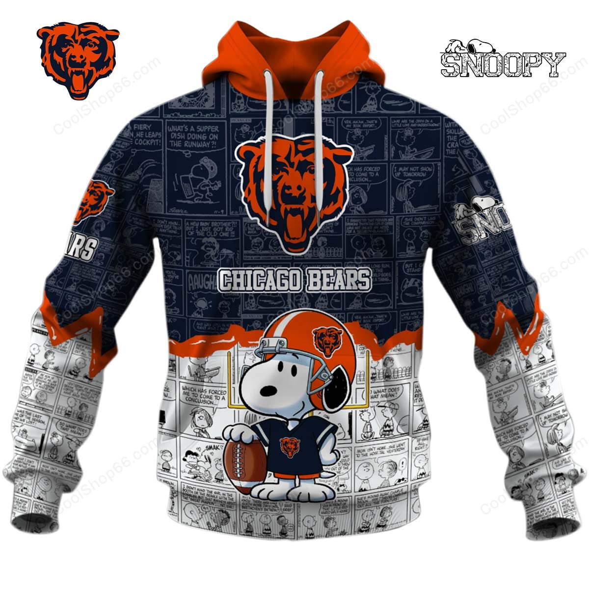 Chicago Bears Snoopy Design