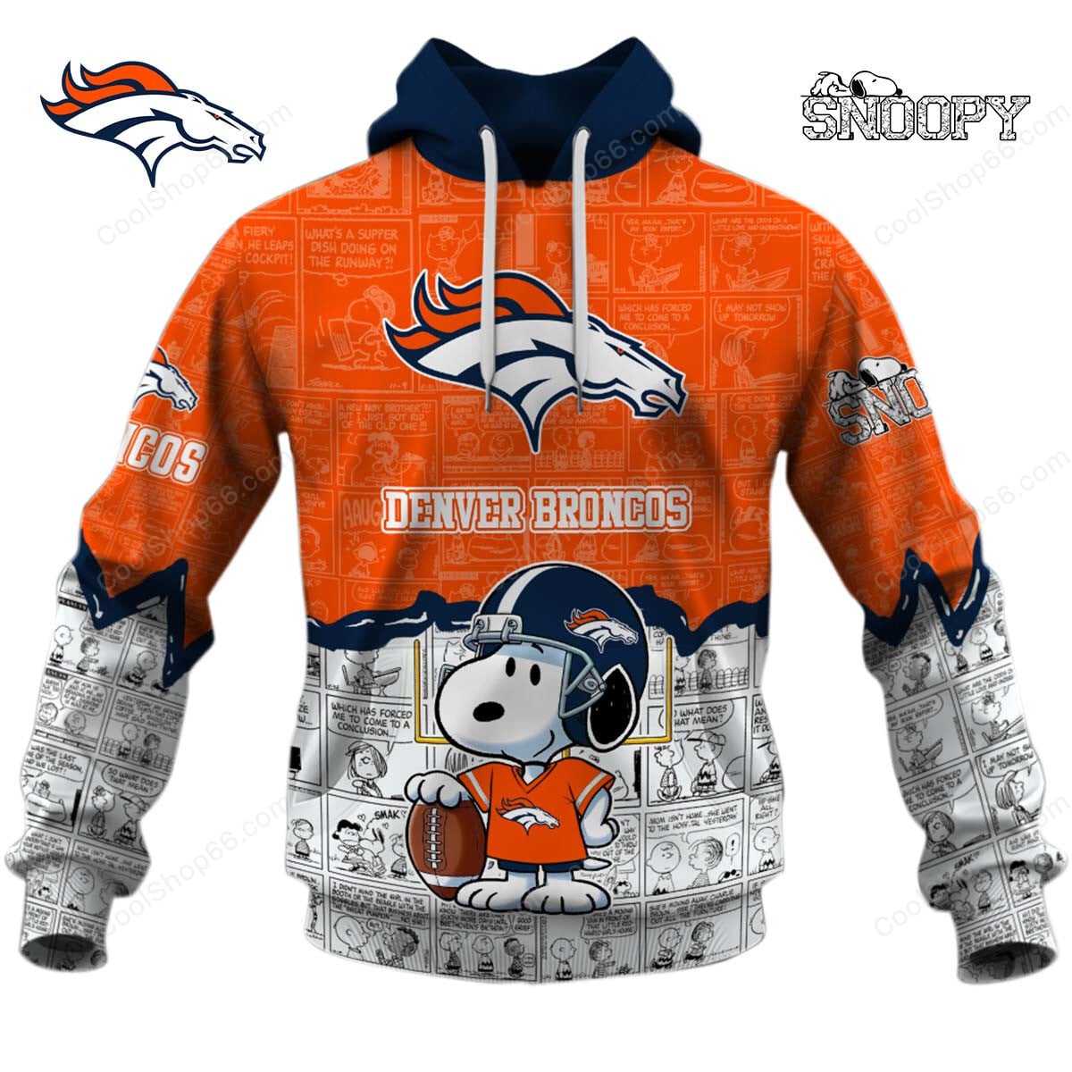 Denver Broncos Snoopy Design