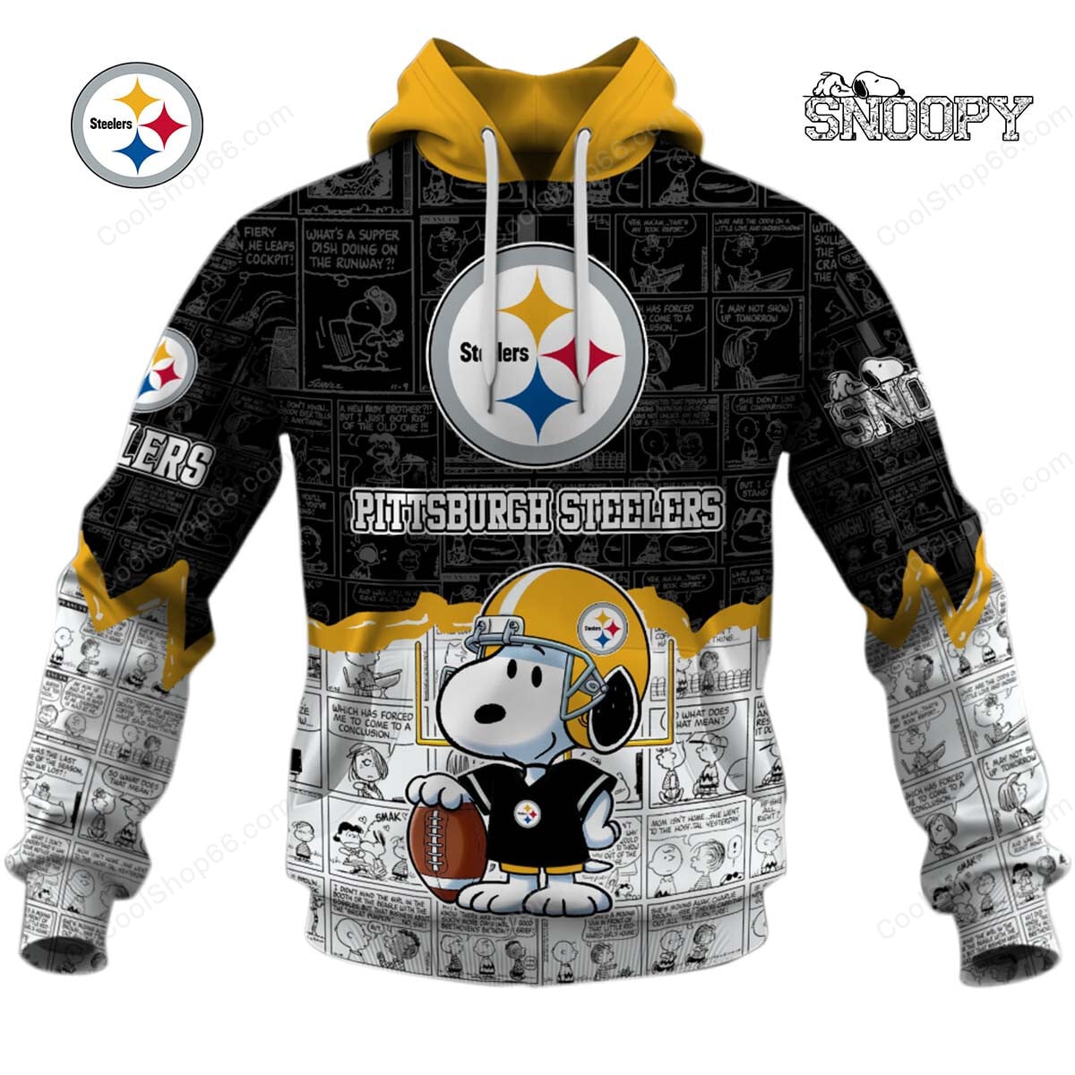 Pittsburgh Steelers Snoopy Design