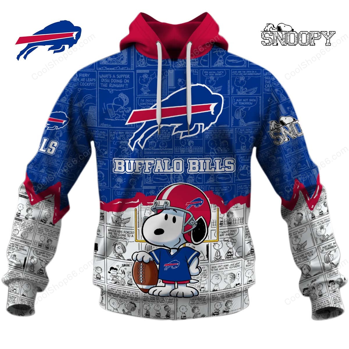 Buffalo Bills Snoopy Design