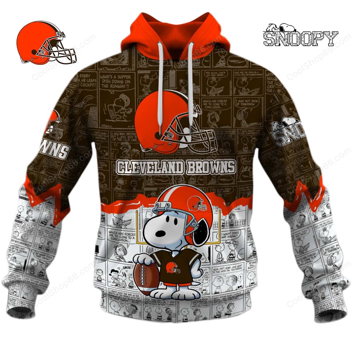 Cleveland Browns Snoopy Design