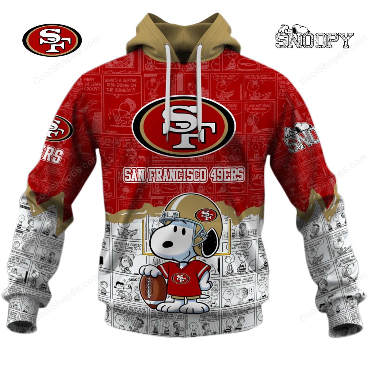 San Francisco 49ers Snoopy Design