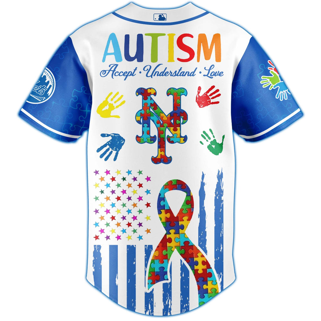 New York Mets × Special Autism Awareness Month Limited Edition Jersey