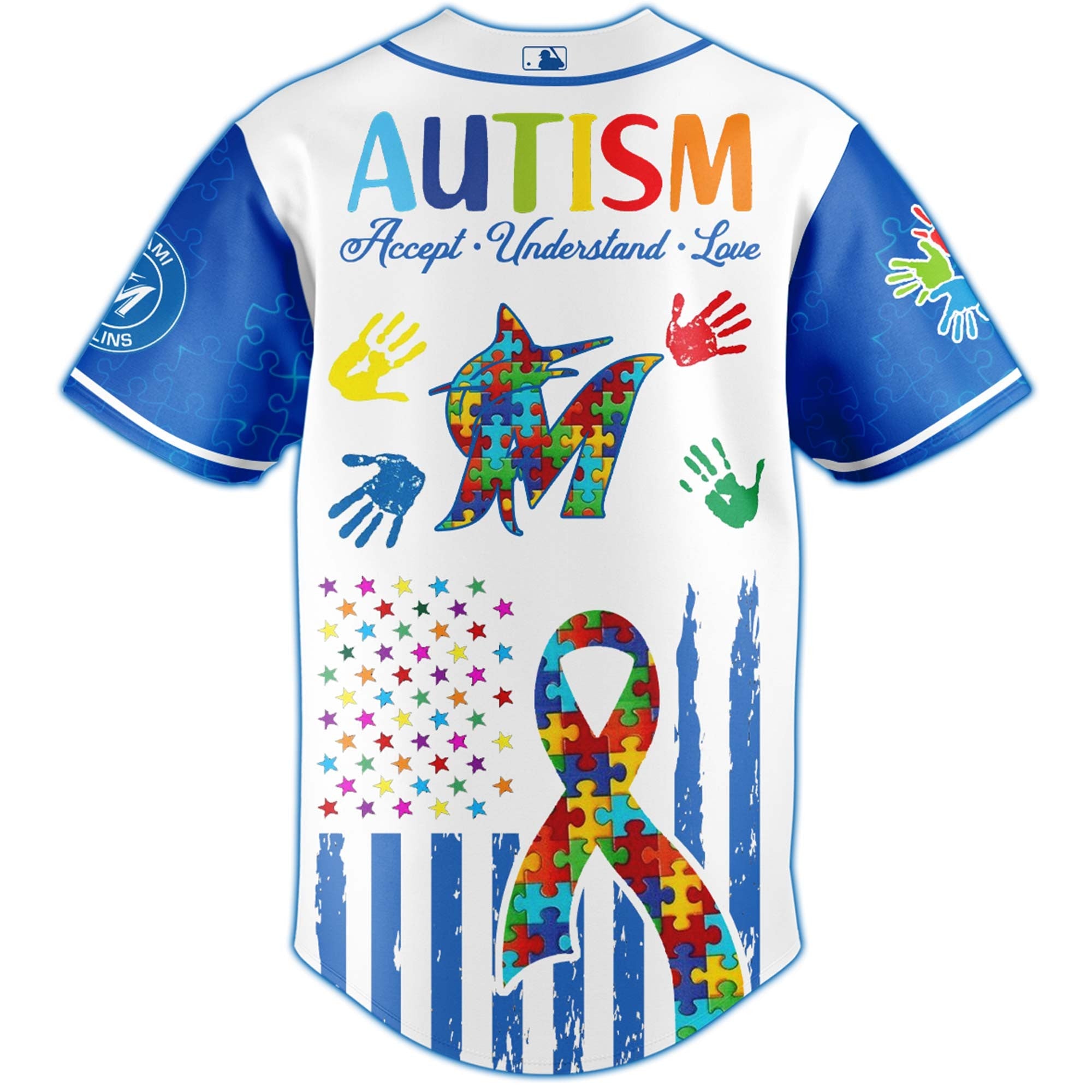 Miami Marlins × Special Autism Awareness Month Limited Edition Jersey