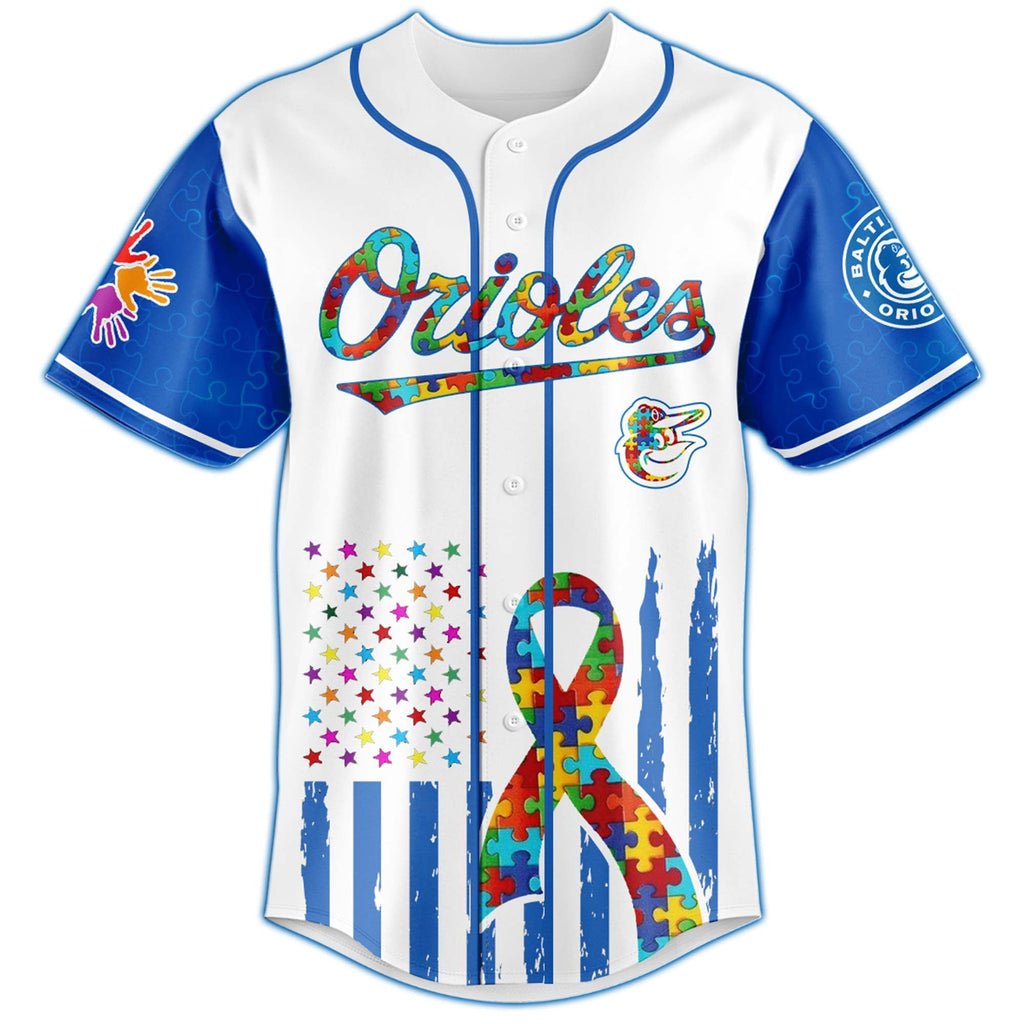 Baltimore Orioles × Special Autism Awareness Month Limited Edition Jersey