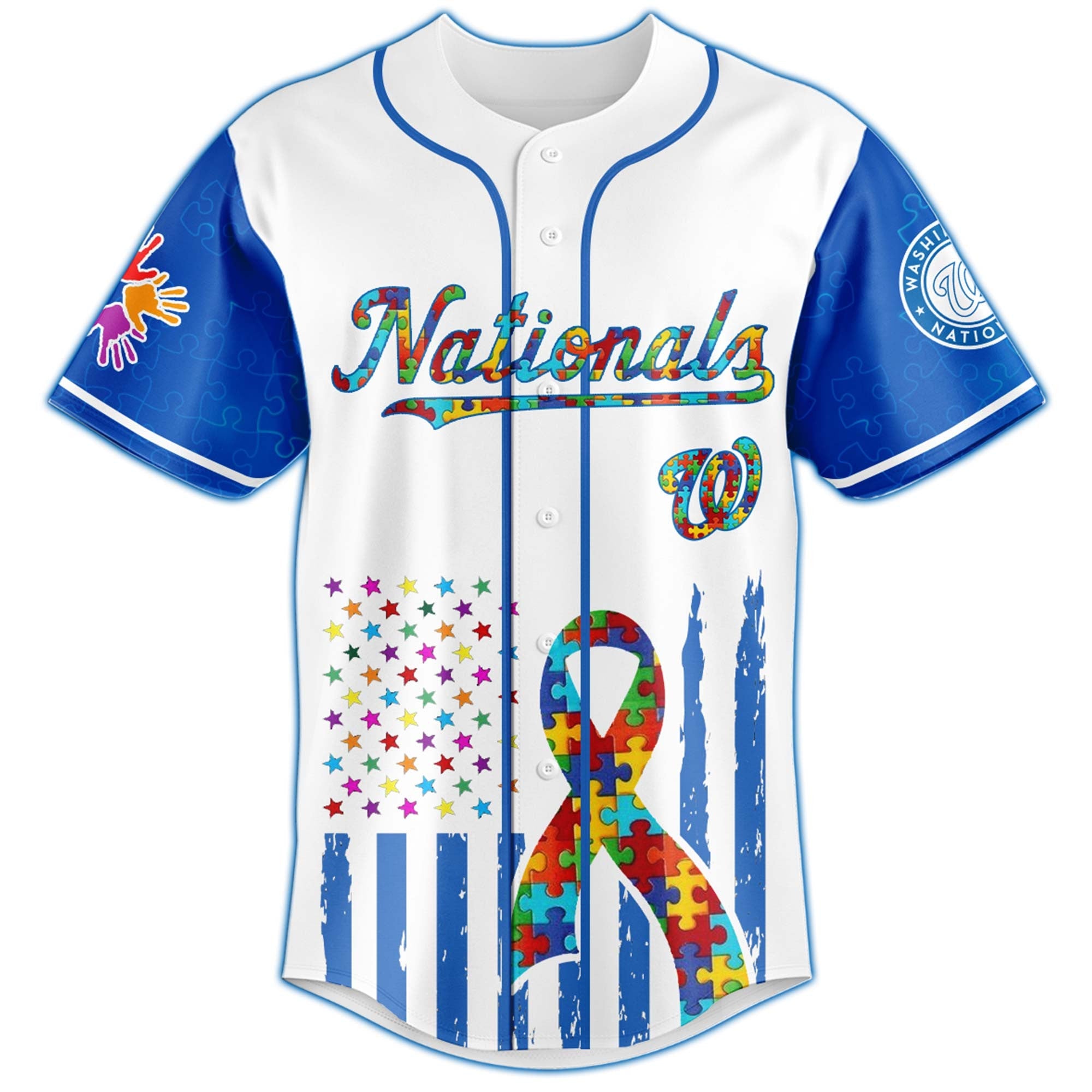 Washington Nationals × Special Autism Awareness Month Limited Edition Jersey
