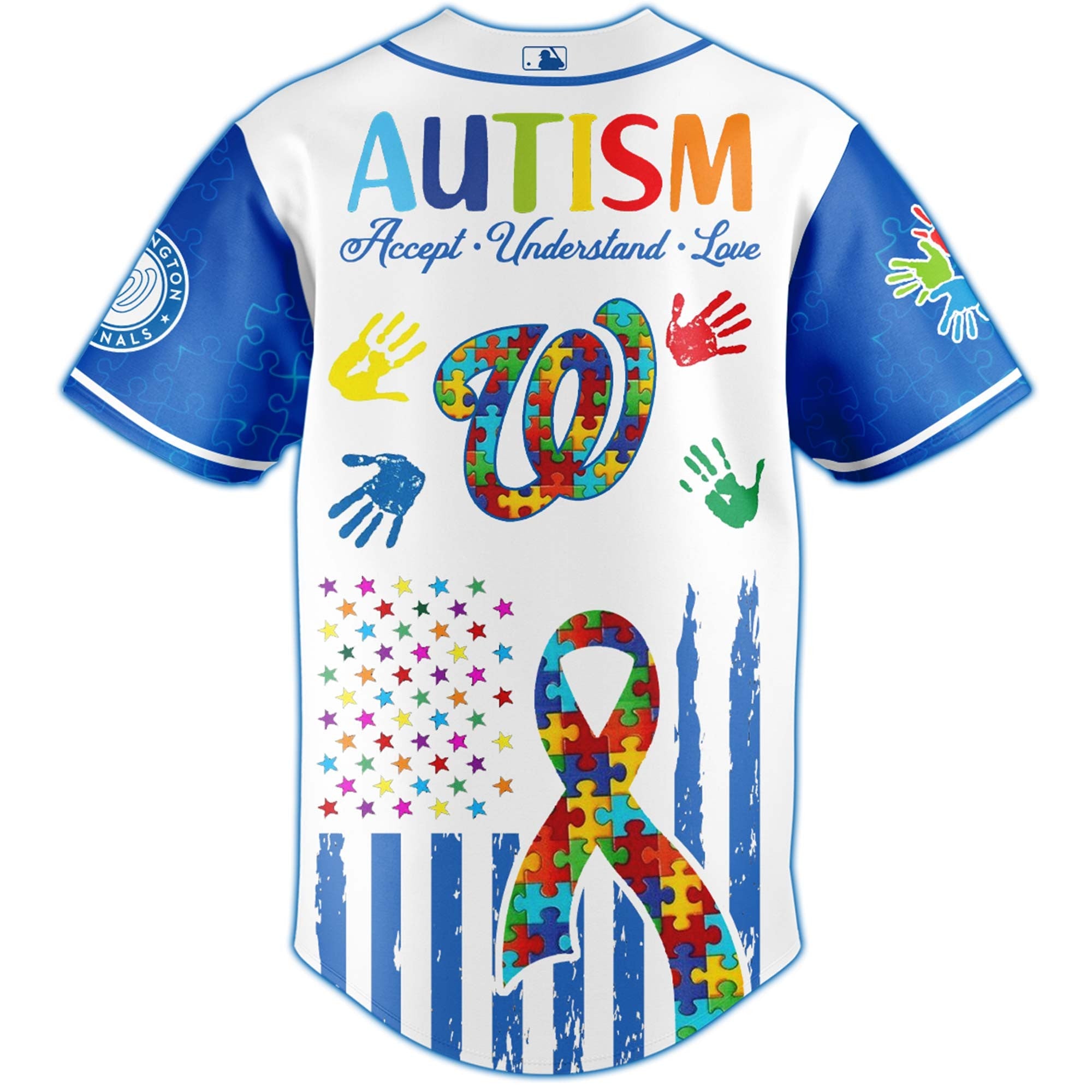 Washington Nationals × Special Autism Awareness Month Limited Edition Jersey