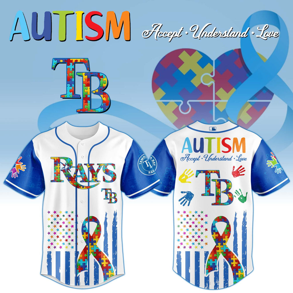 Tampa Bay Rays × Special Autism Awareness Month Limited Edition Jersey
