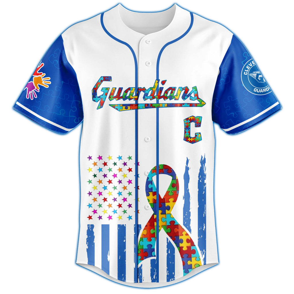 Cleveland Guardians × Special Autism Awareness Month Limited Edition Jersey
