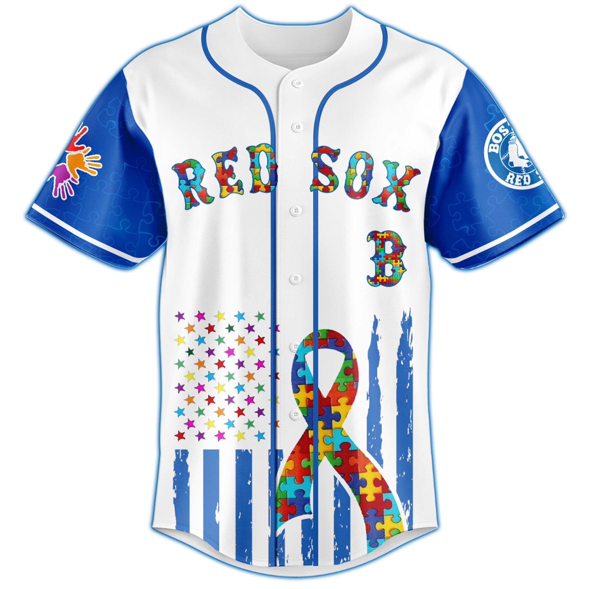Boston Red Sox × Special Autism Awareness Month Limited Edition Jersey