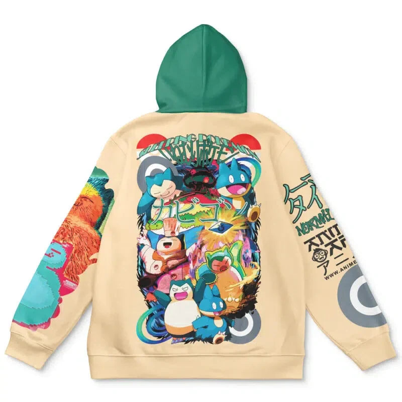 Snorlax V4 Pokemon Streetwear Hoodie