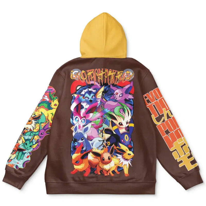 Eeveelution Pokemon Streetwear Hoodie