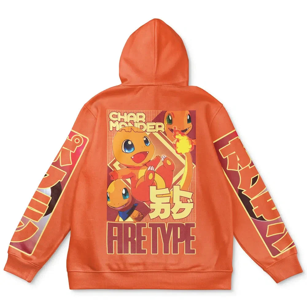 Charmander Pokemon Streetwear Hoodie