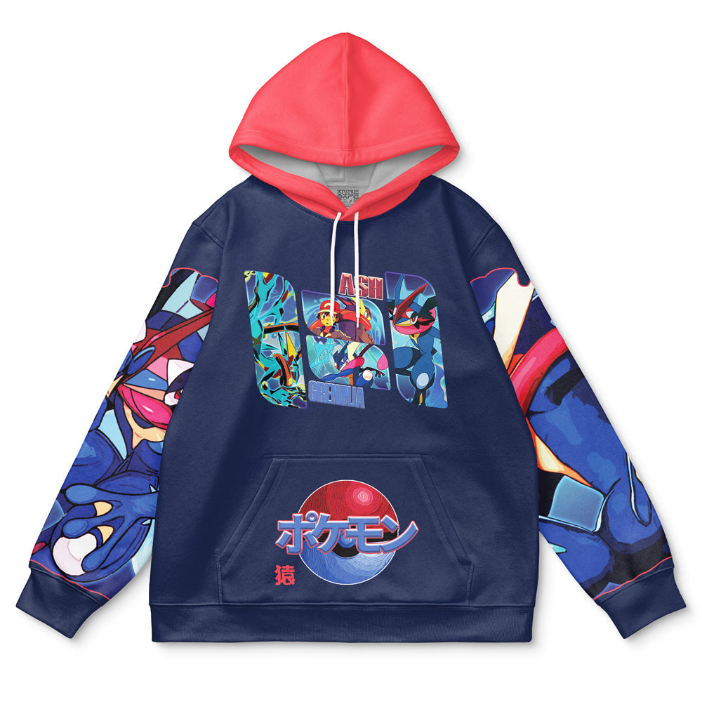 Ash-Greninja V2 Pokemon Streetwear Hoodie