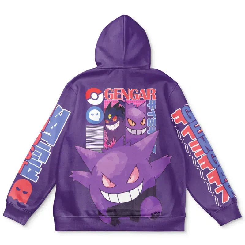 Gengar V4 Pokemon Streetwear Hoodie