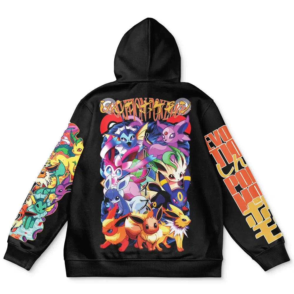 Eeveelution V2 Pokemon Streetwear Hoodie