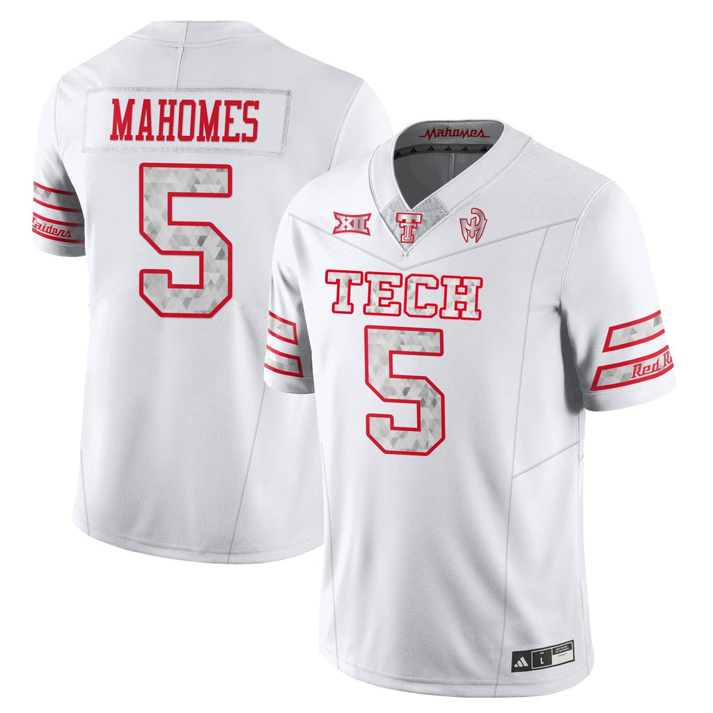 Texas Tech Football Ã¢â¬ÅGalvanICEDÃ¢â¬Â Jersey - All Stitched