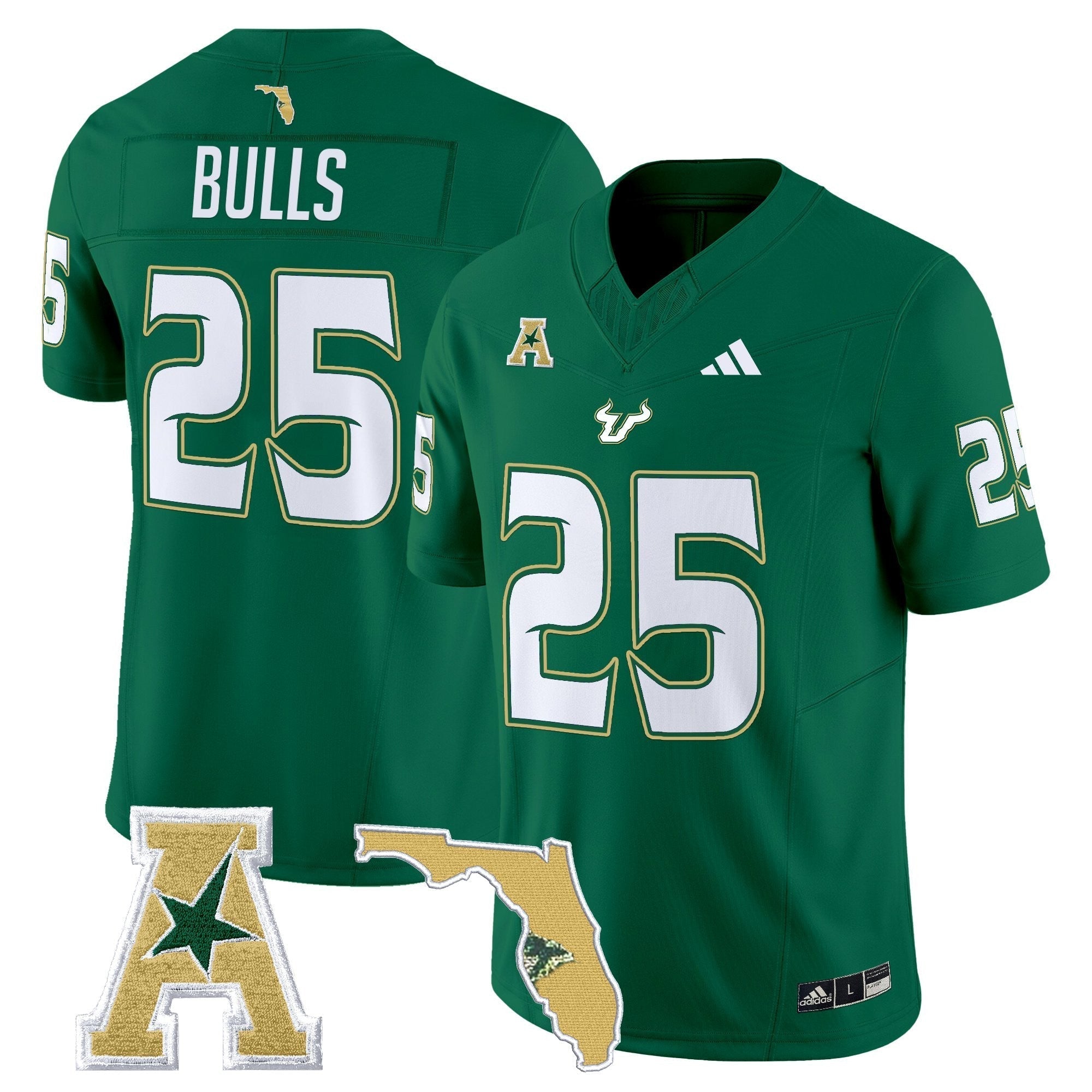 South Florida Bulls 2025 Vapor Limited Jersey - All Stitched