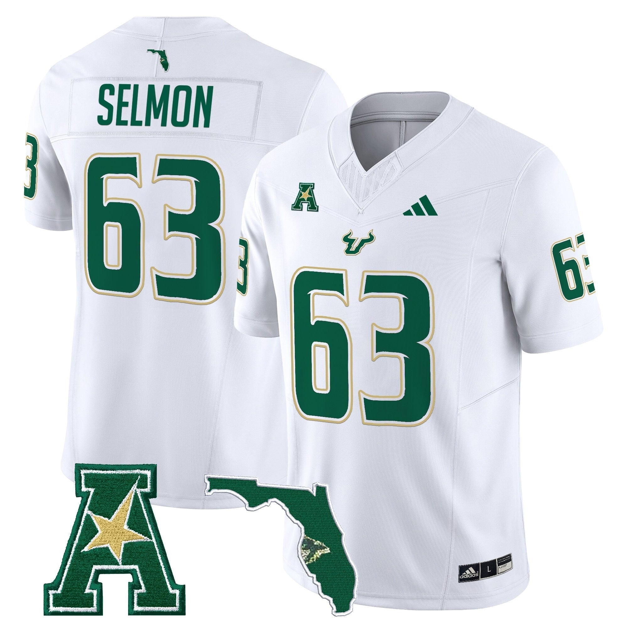 South Florida Bulls 2025 Vapor Limited Jersey - All Stitched