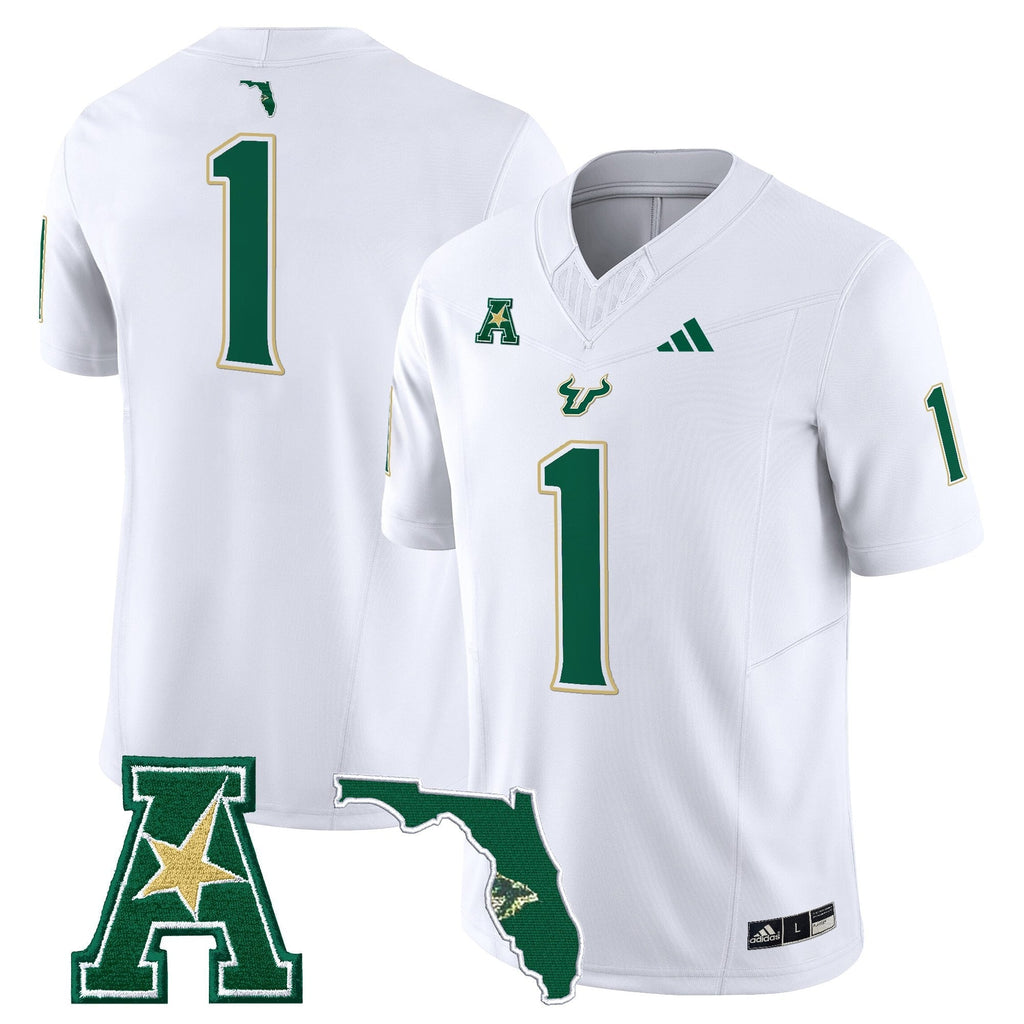 South Florida Bulls 2025 Vapor Limited Jersey - All Stitched