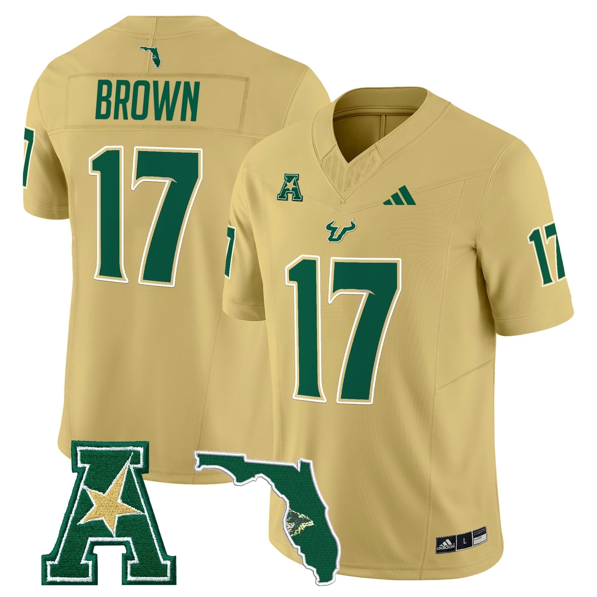 South Florida Bulls 2025 Vapor Limited Jersey - All Stitched