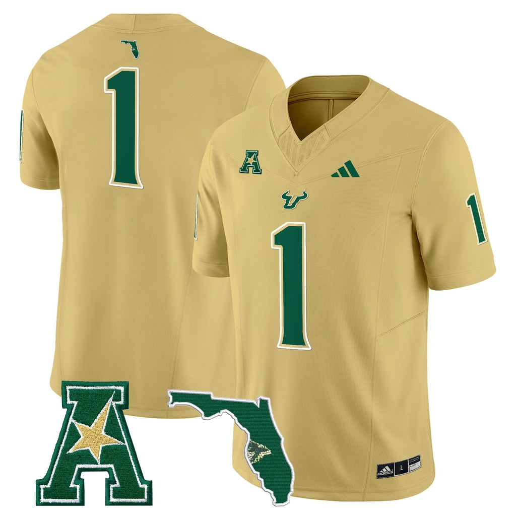 South Florida Bulls 2025 Vapor Limited Jersey - All Stitched