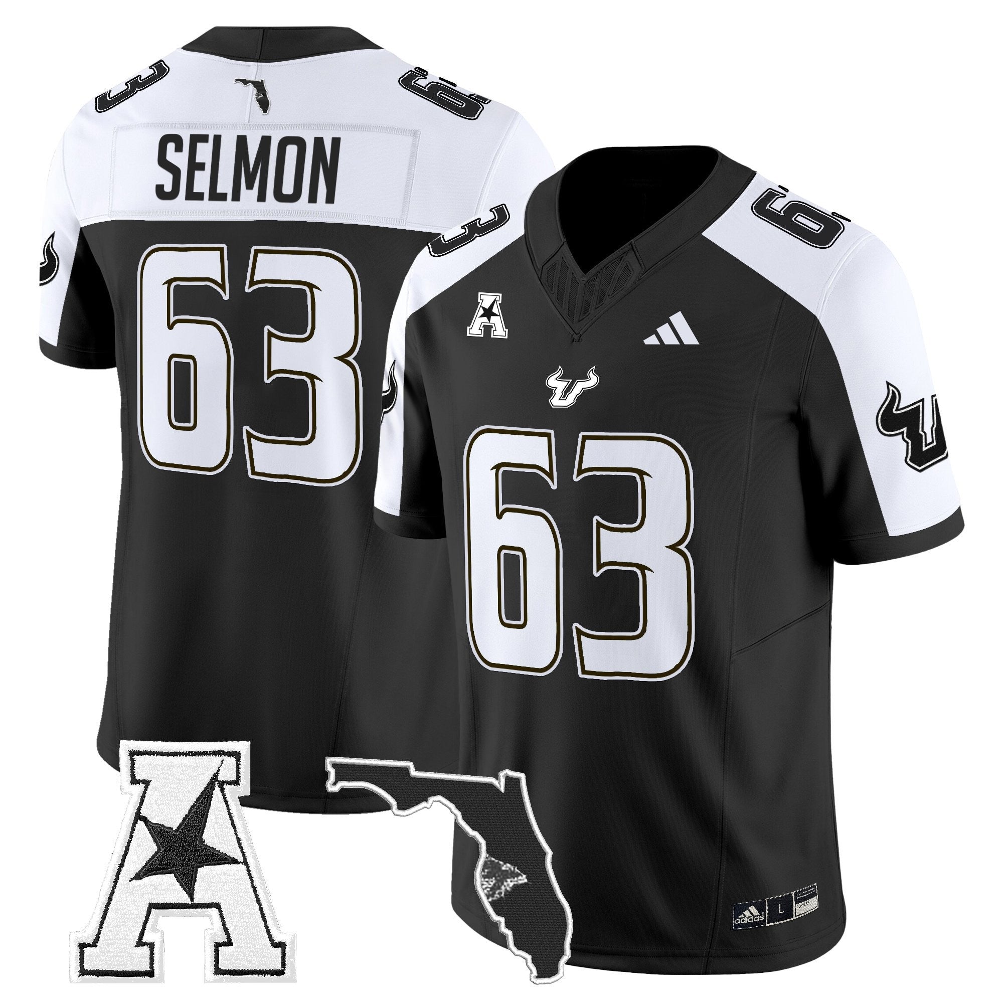 South Florida Bulls 2025 Vapor Limited Jersey - All Stitched