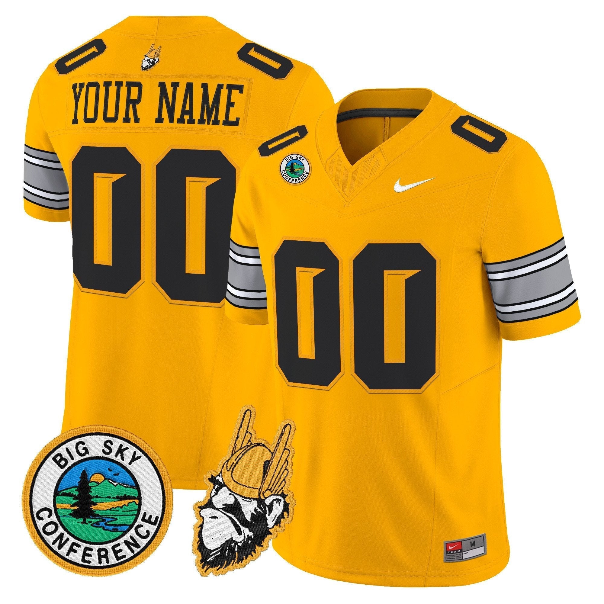 Idaho Vandals 1975 Throwback Vapor Limited Custom Jersey - All Stitched