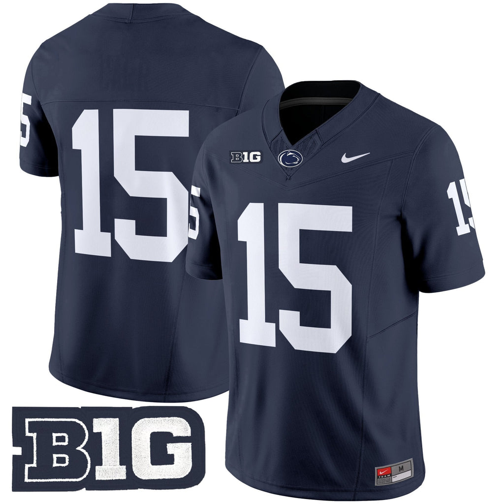 Penn State Nittany Lions 2025 Vapor Limited Jersey V2 - All Stitched