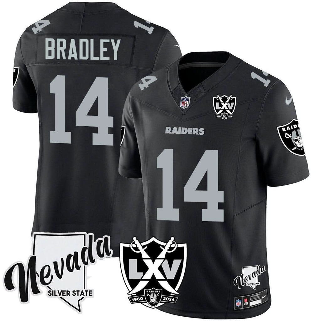 Raiders 2025 Vapor Limited Jersey - 65th Anniversary - All Stitched