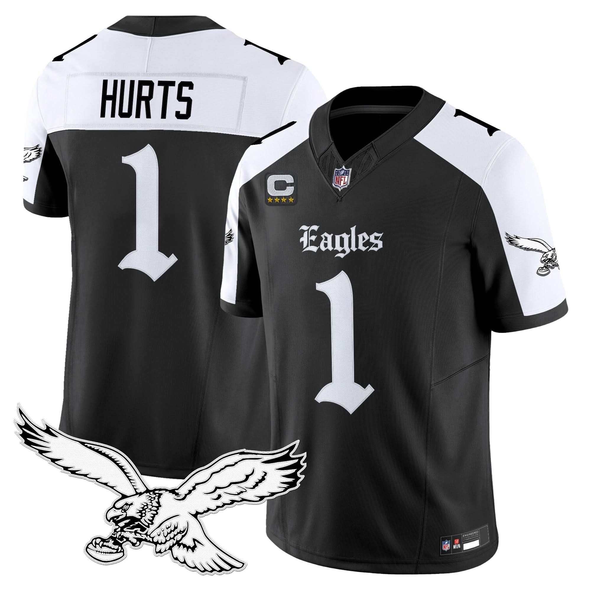Philadelphia Eagles 'Gothic Philly Edition' Vapor Limited Jersey - All Stitched