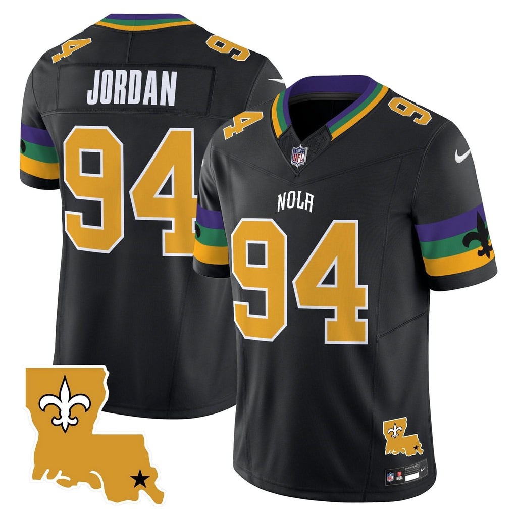 Saints 2024 New Orleans City Vapor Limited Jersey - All Stitched