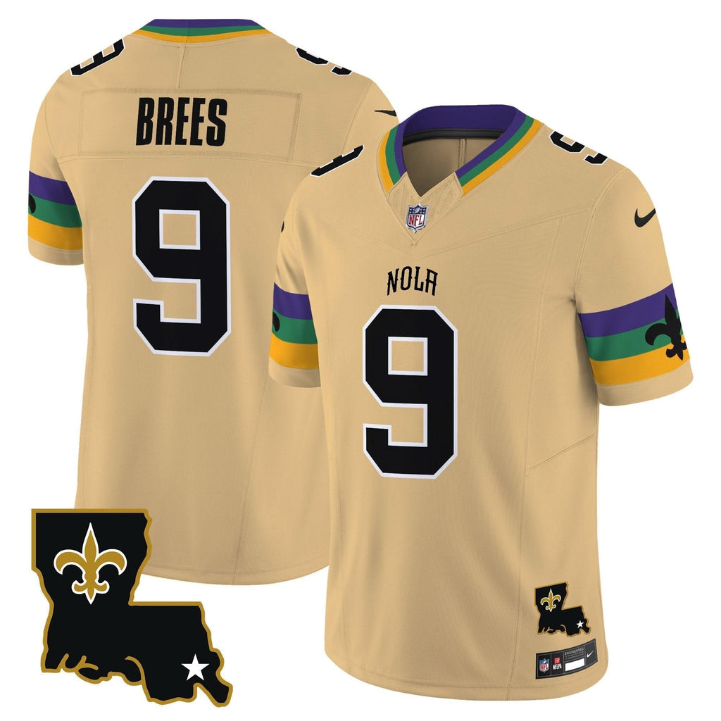 Saints 2024 New Orleans City Vapor Limited Jersey - All Stitched