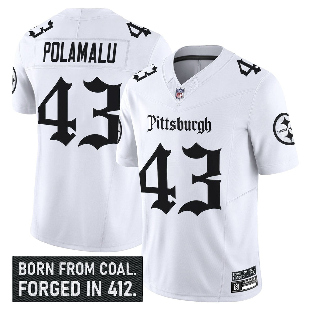 Pittsburgh Steelers 'Gothic Steel City Edition' Vapor Limited Jersey - All Stitched
