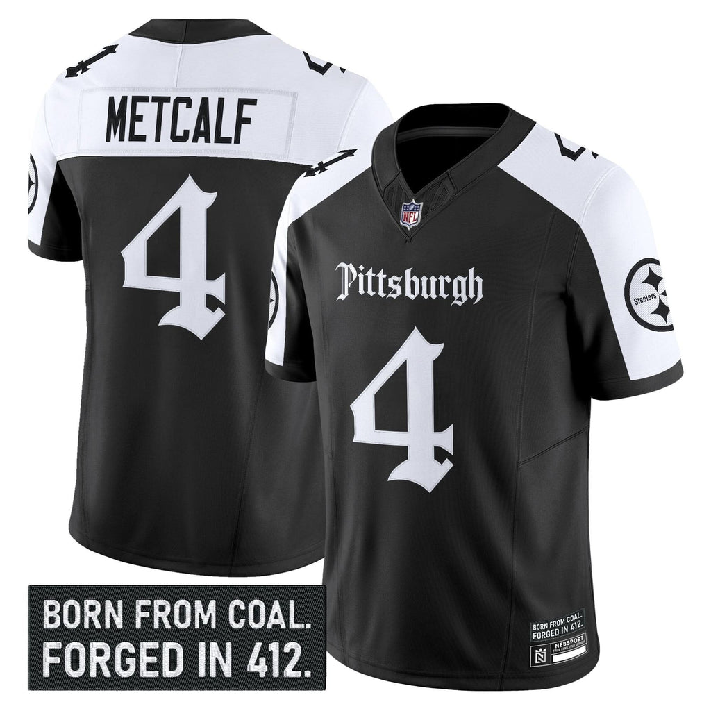 Pittsburgh Steelers 'Gothic Steel City Edition' Vapor Limited Jersey - All Stitched