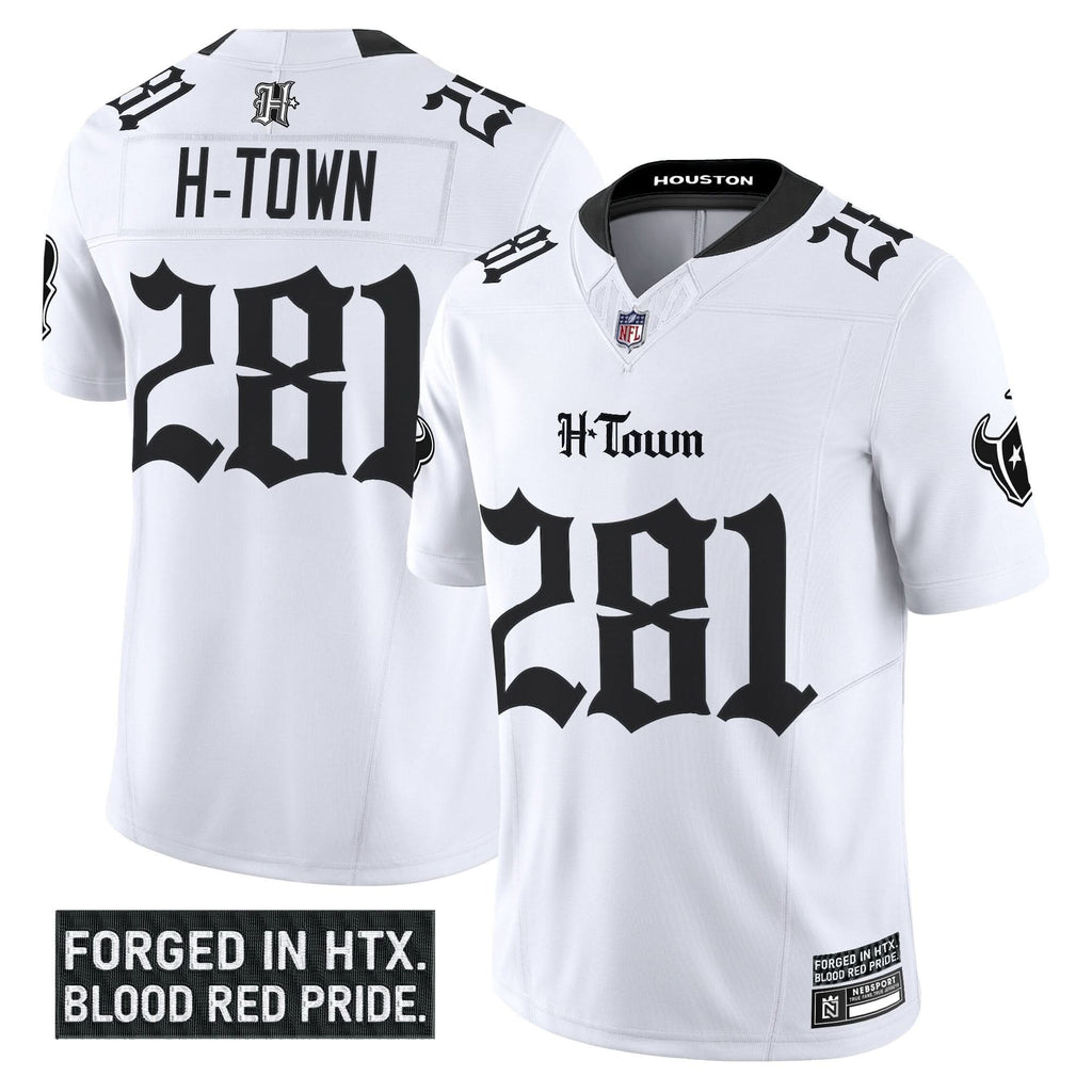 Houston Texans 'Gothic Lone Star Shadows Edition' Vapor Limited Jersey - All Stitched