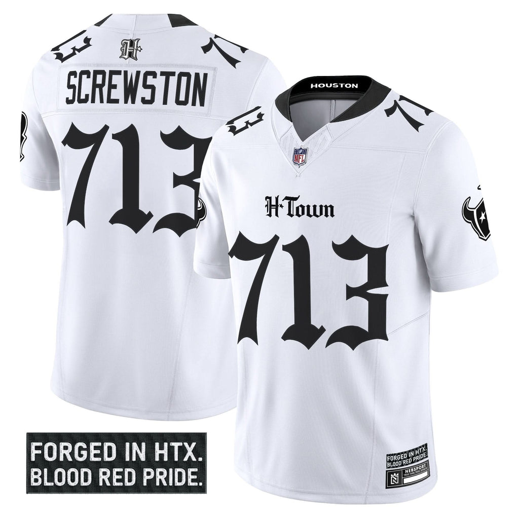 Houston Texans 'Gothic Lone Star Shadows Edition' Vapor Limited Jersey - All Stitched