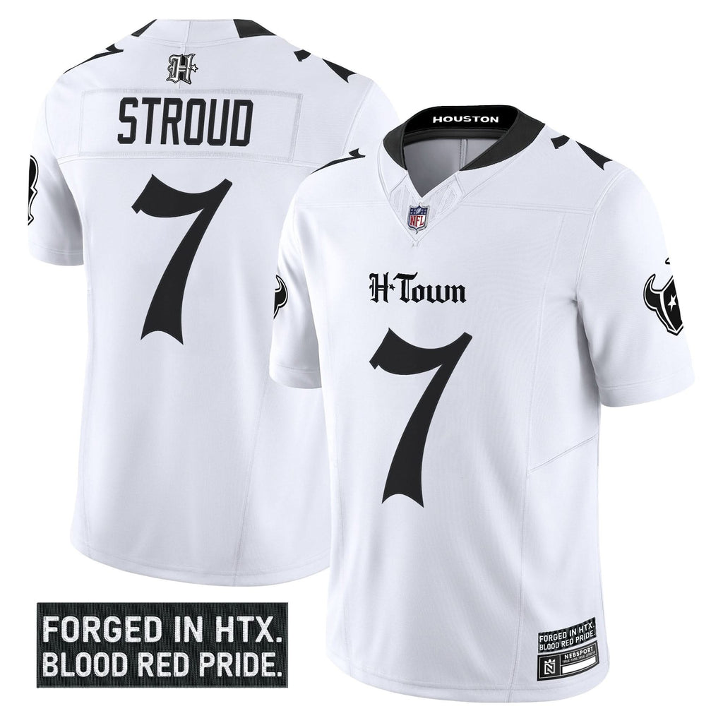 Houston Texans 'Gothic Lone Star Shadows Edition' Vapor Limited Jersey - All Stitched