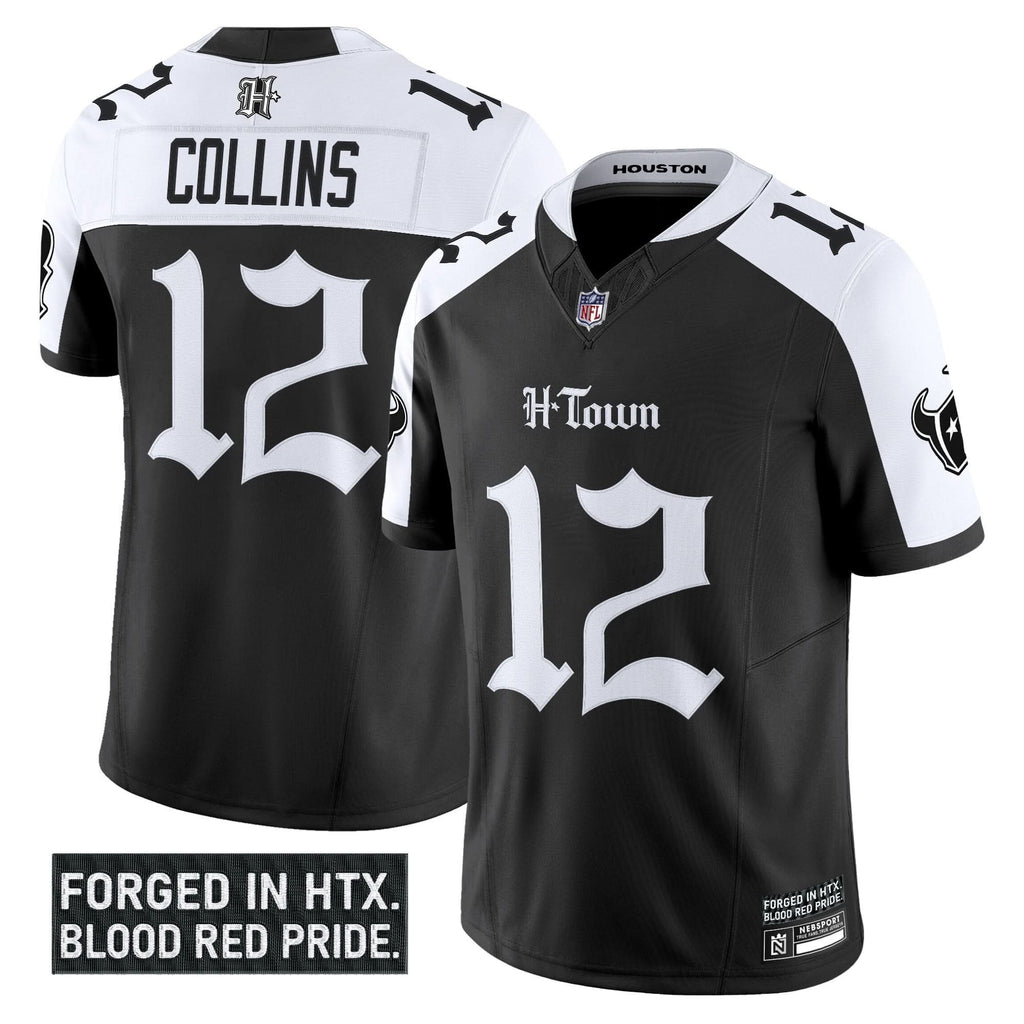 Houston Texans 'Gothic Lone Star Shadows Edition' Vapor Limited Jersey - All Stitched