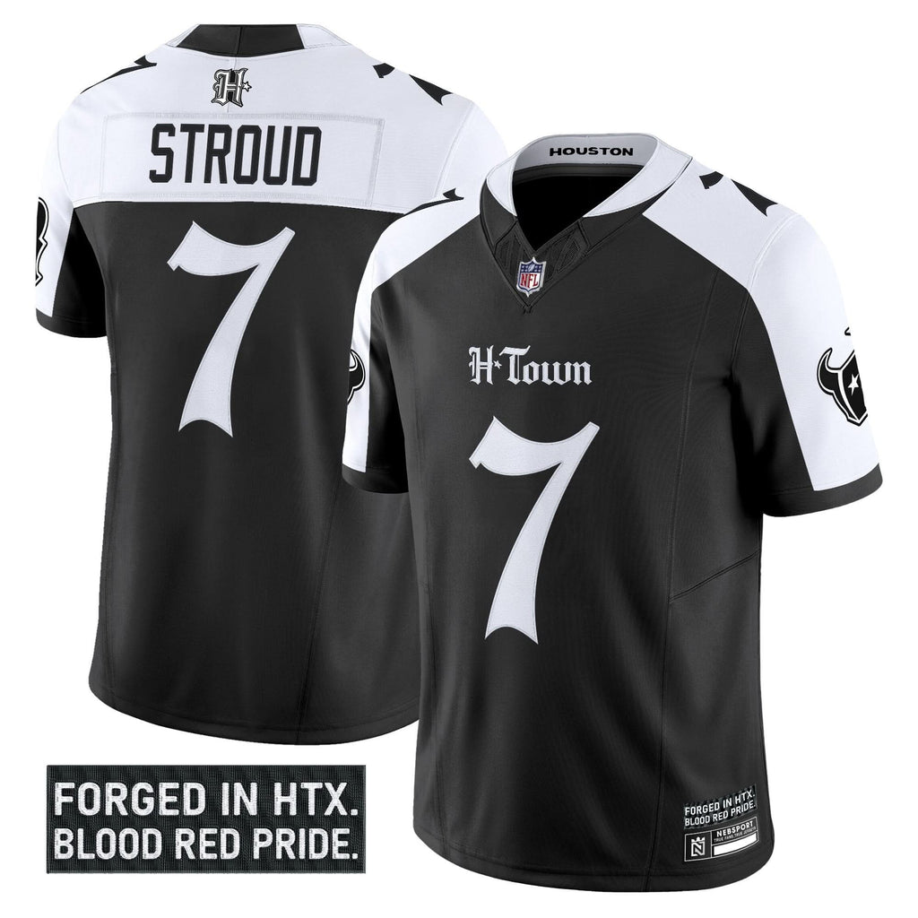 Houston Texans 'Gothic Lone Star Shadows Edition' Vapor Limited Jersey - All Stitched