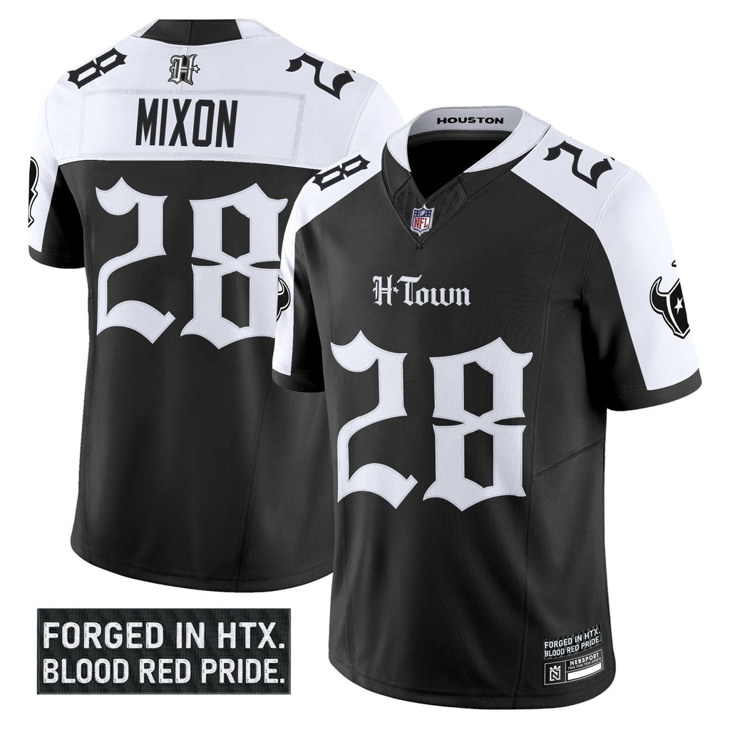 Houston Texans 'Gothic Lone Star Shadows Edition' Vapor Limited Jersey - All Stitched