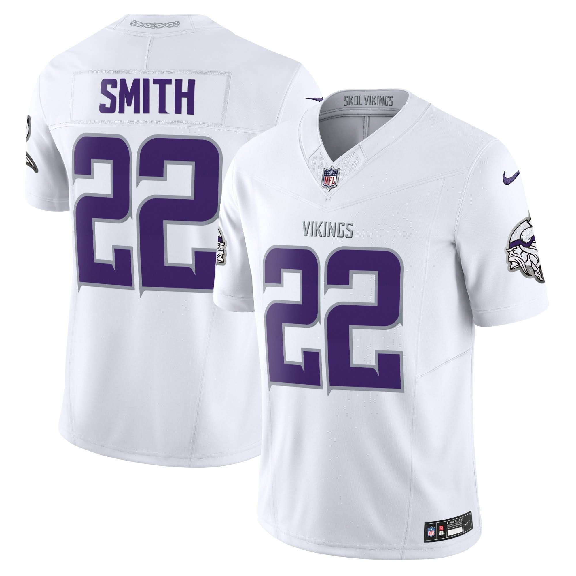 Minnesota Vikings 2024 Winter Warrior Vapor Limited Jersey - All Stitched