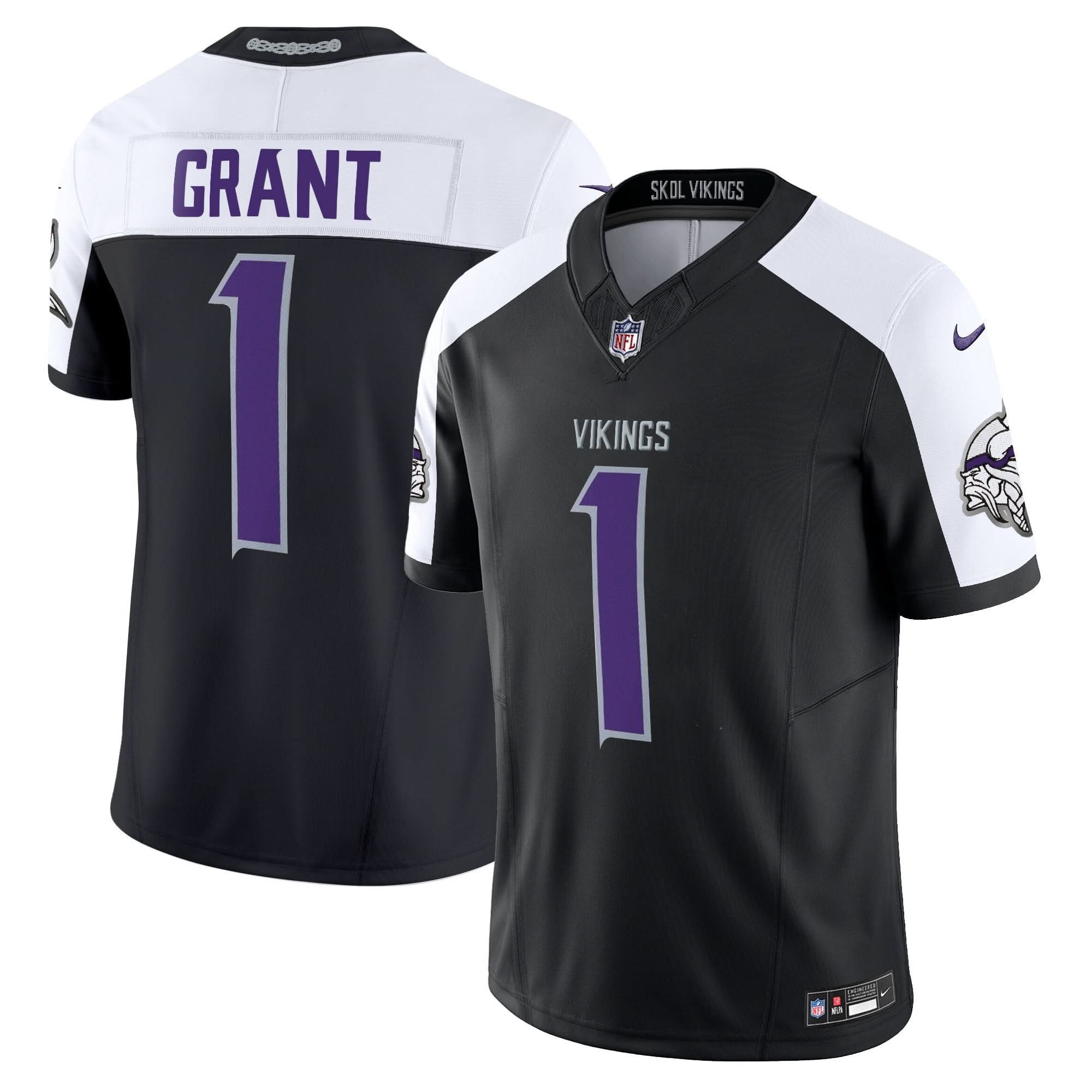 Minnesota Vikings 2024 Winter Warrior Vapor Limited Jersey - All Stitched