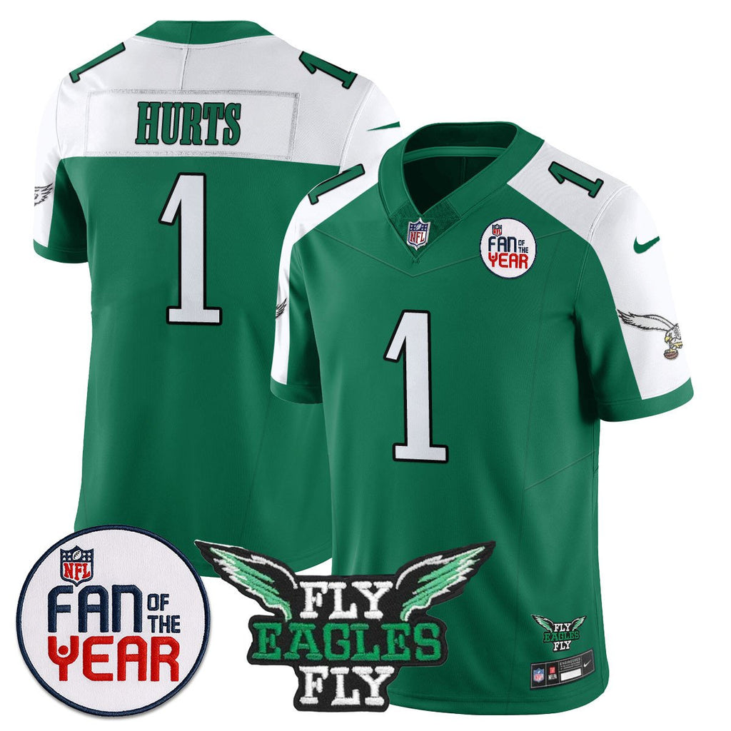 Philadelphia Eagles "Fan Of The Year" Jersey - All Stitched