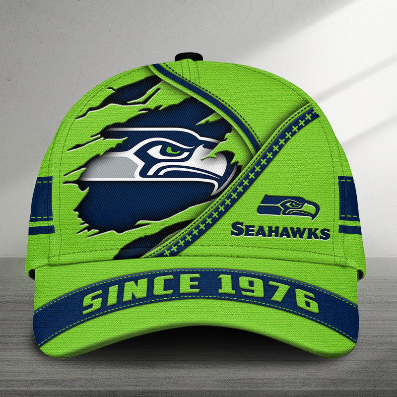 Seattle Seahawks 3D Cap