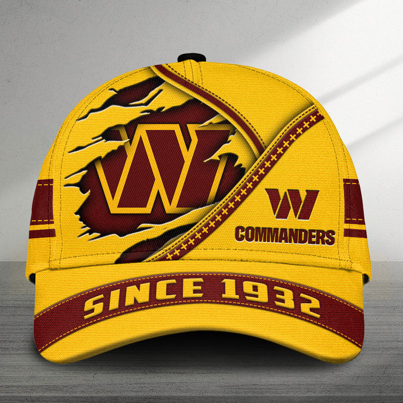 Washington Commanders 3D Cap