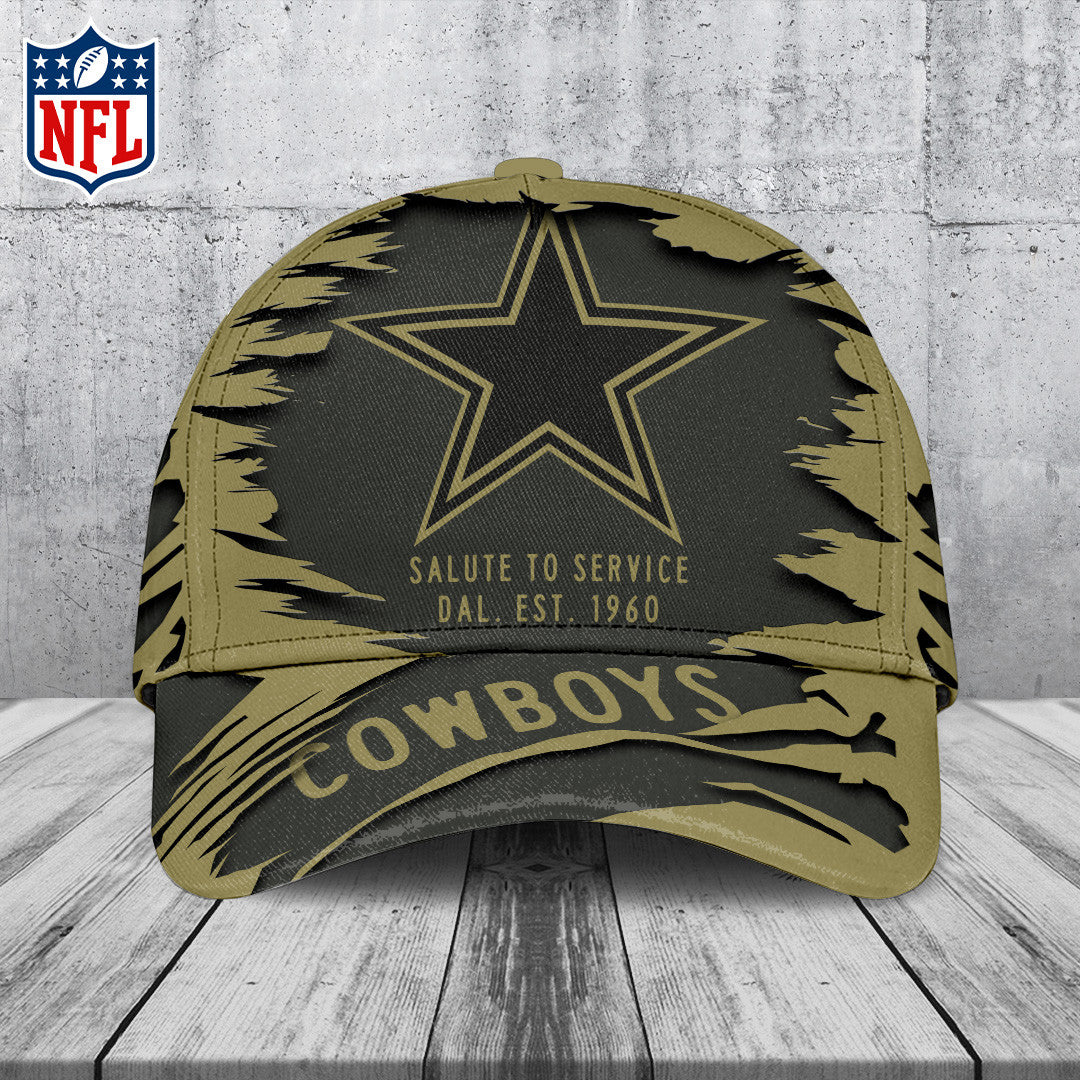Dallas Cowboys 2025 Salute to Service Classic Cap